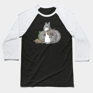 Squirrelinist Baseball T-Shirt